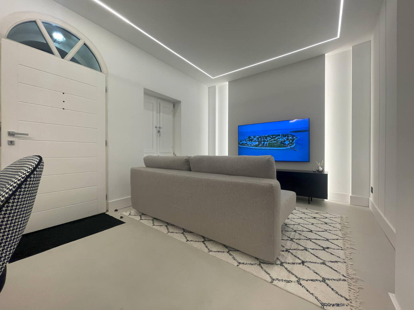 Main Living Area with Shutters closed